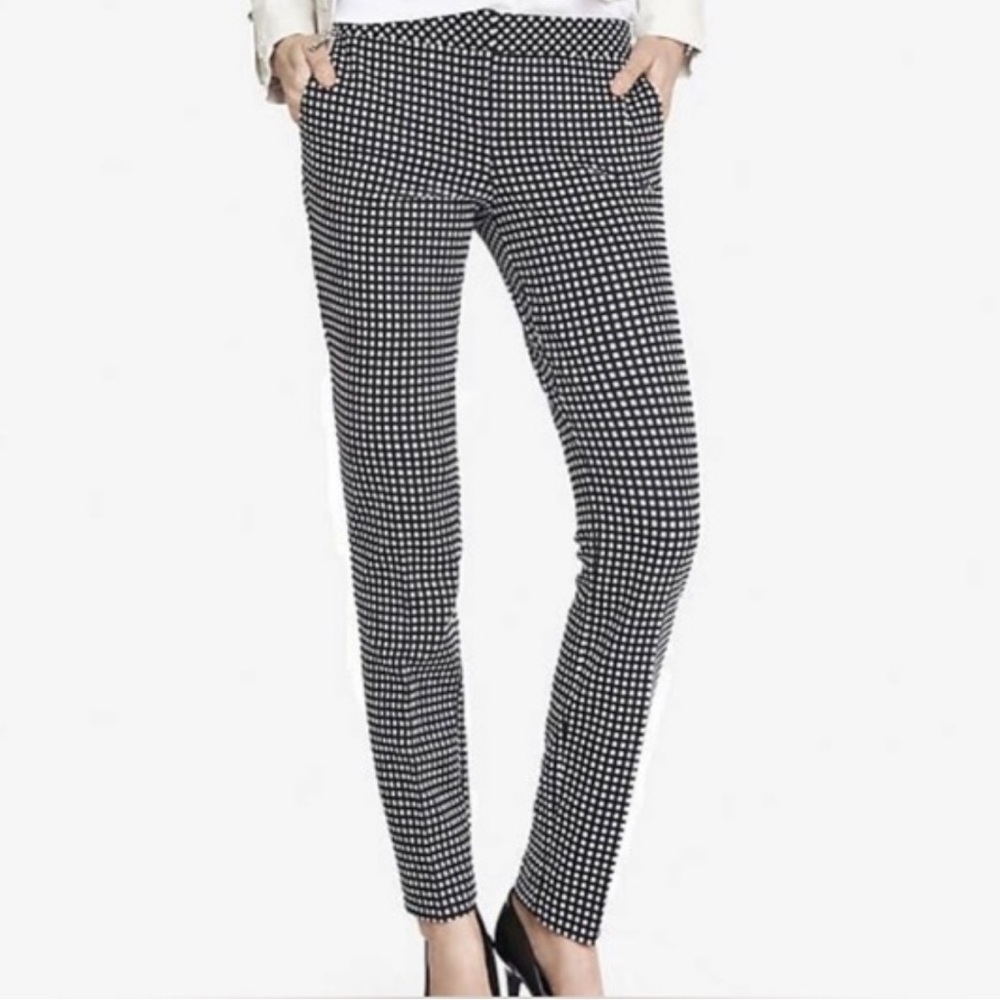Express Columnist Checkered Pants